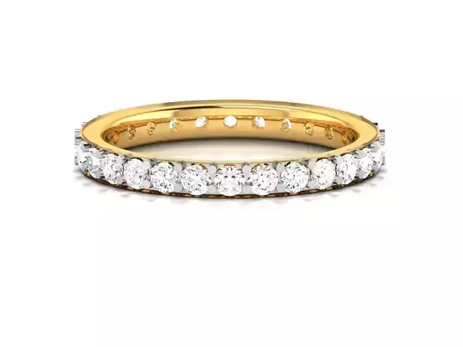 Women band ring 3dm stl render