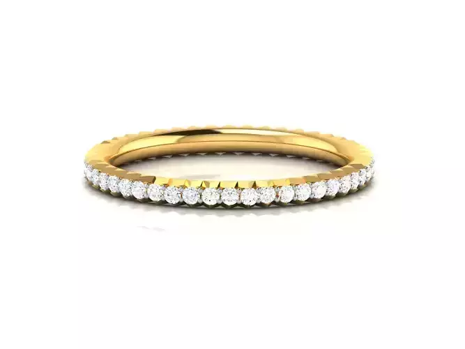 Women band ring 3dm stl render 3D print model