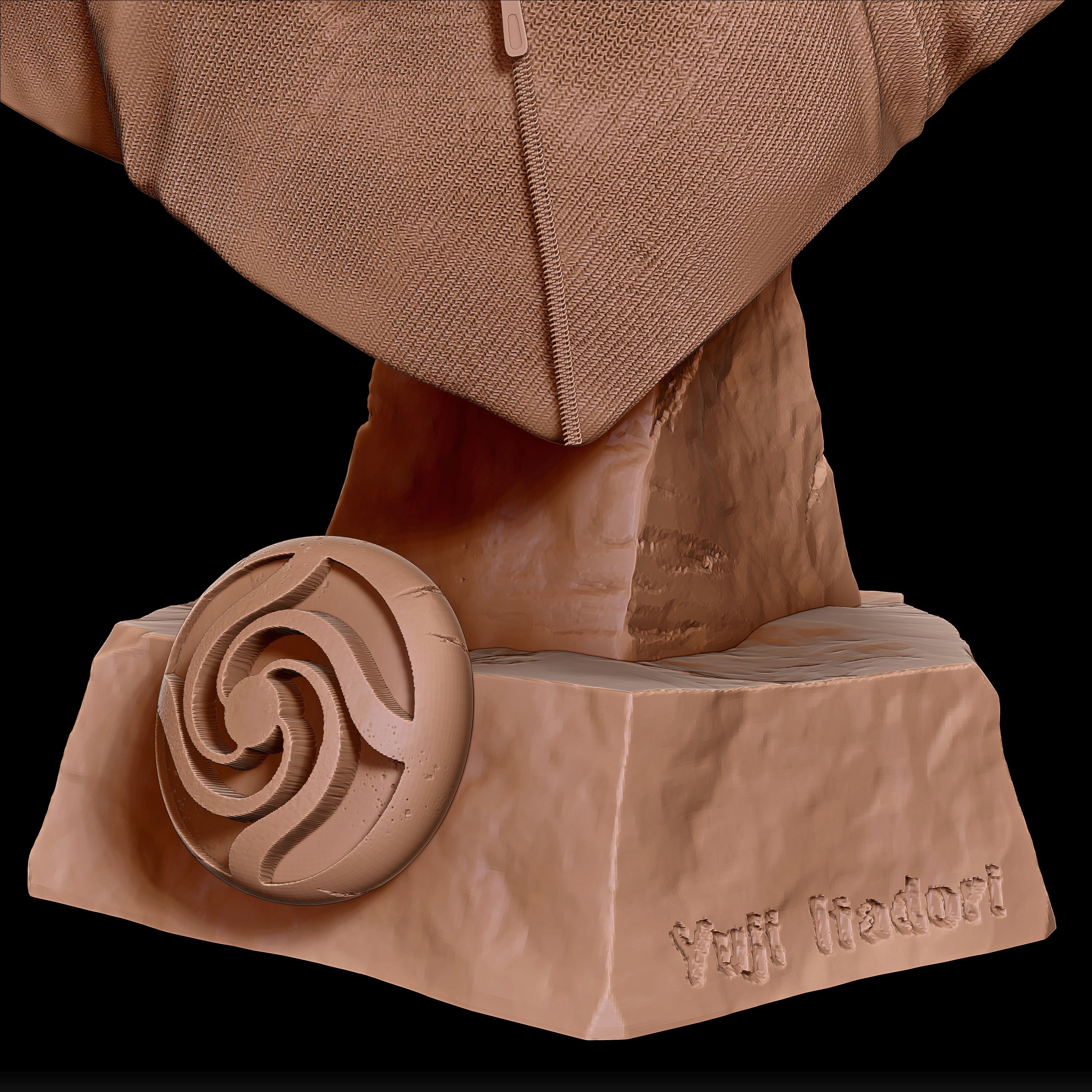 Yuji Itadori - jujutsu kaisen Head brust 3d print 3D print model_6