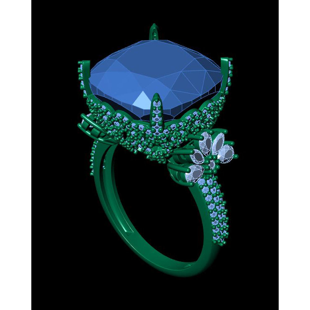 Shining ring Free 3D print model_7