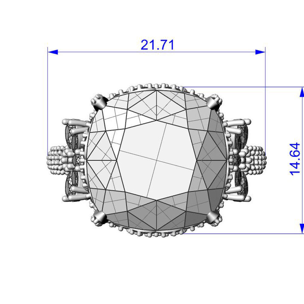 Shining ring Free 3D print model_4