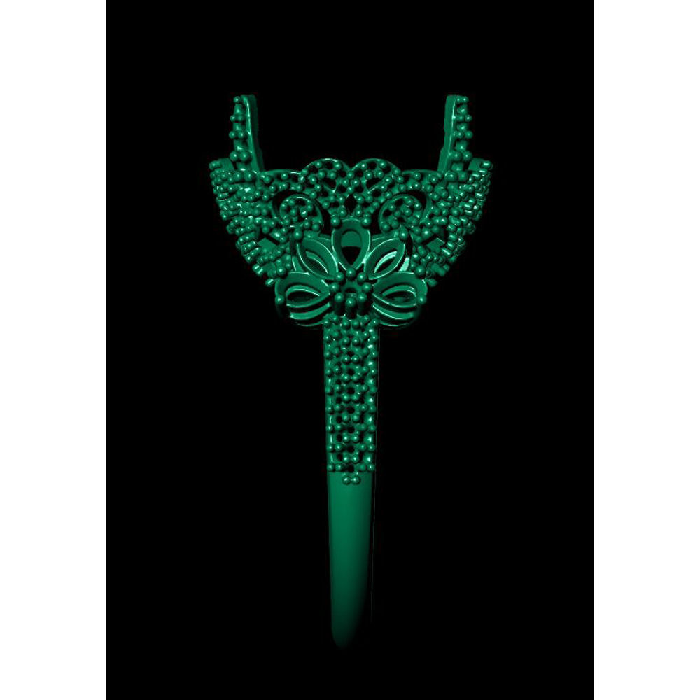 Shining ring Free 3D print model_12