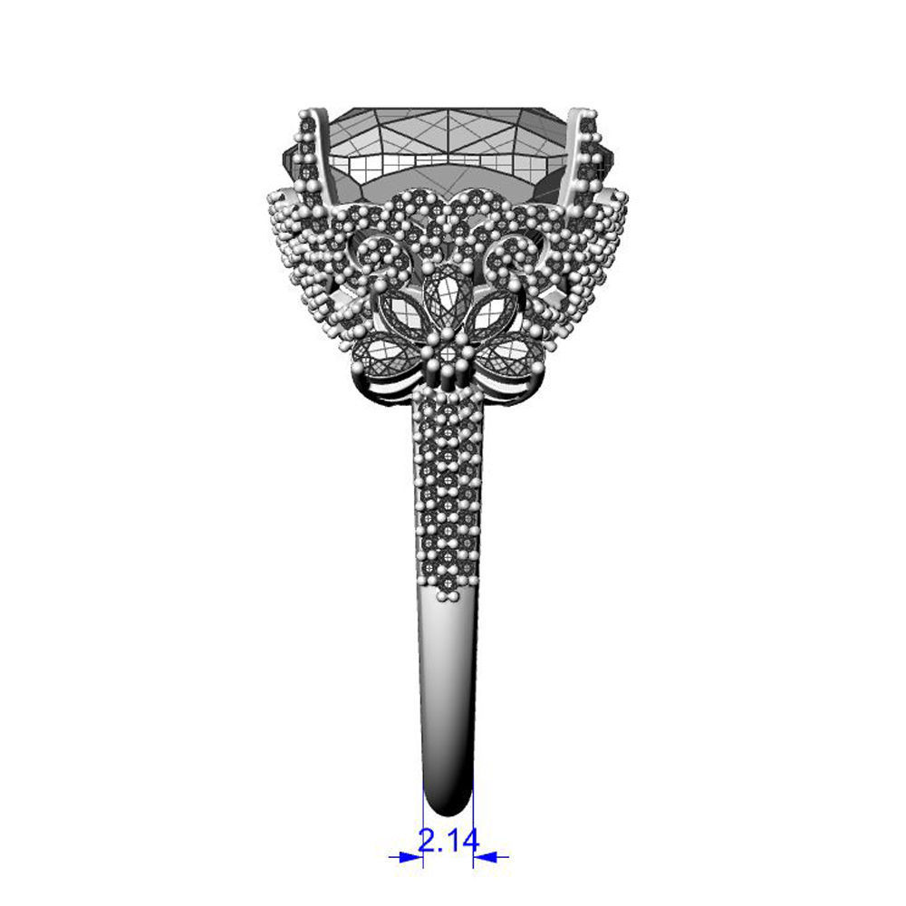 Shining ring Free 3D print model_6