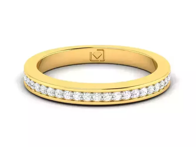 Women band ring 3dm stl render
