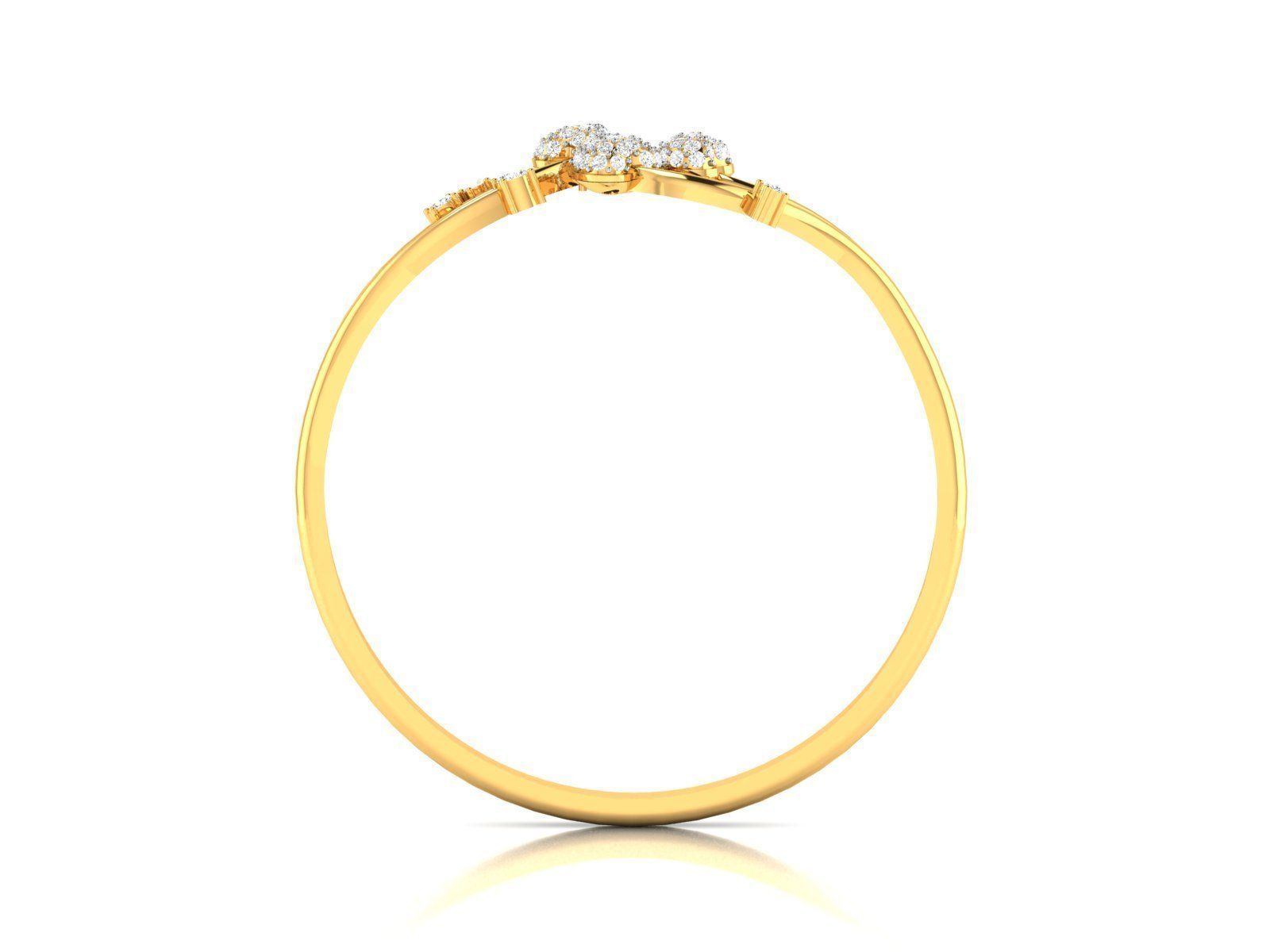 Women ring 3dm stl render detail 3D print model_2