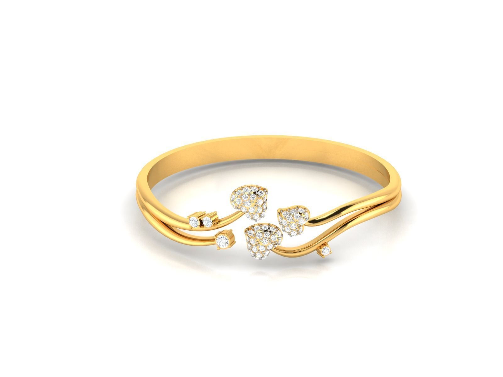 Women ring 3dm stl render detail 3D print model_7