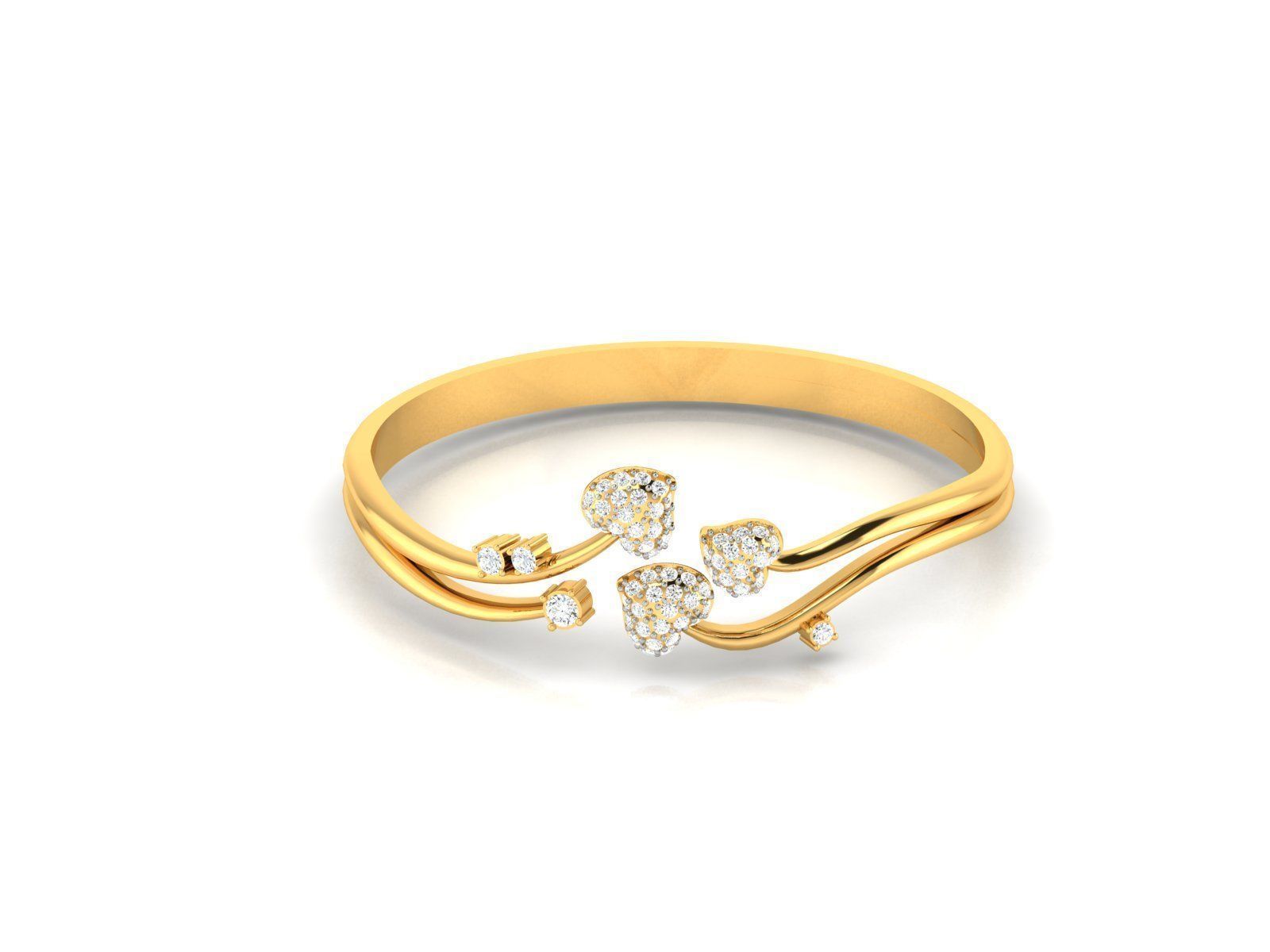 Women ring 3dm stl render detail 3D print model_8