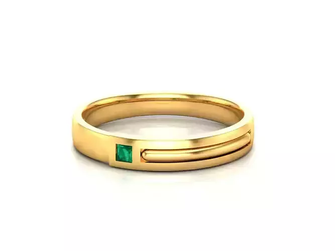Women band ring 3dm stl render