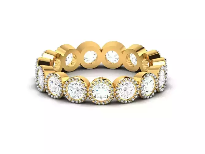 Women band ring 3dm stl render