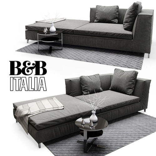 Sofa B and B ITALIA 3D model