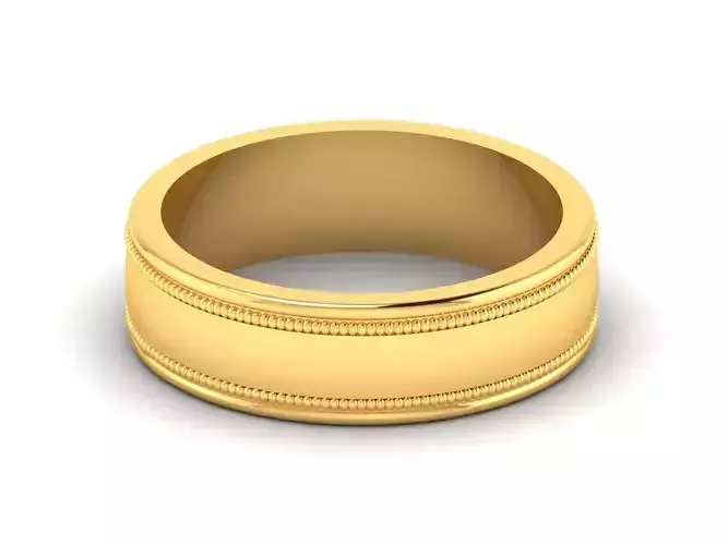 Women band ring 3dm stl render