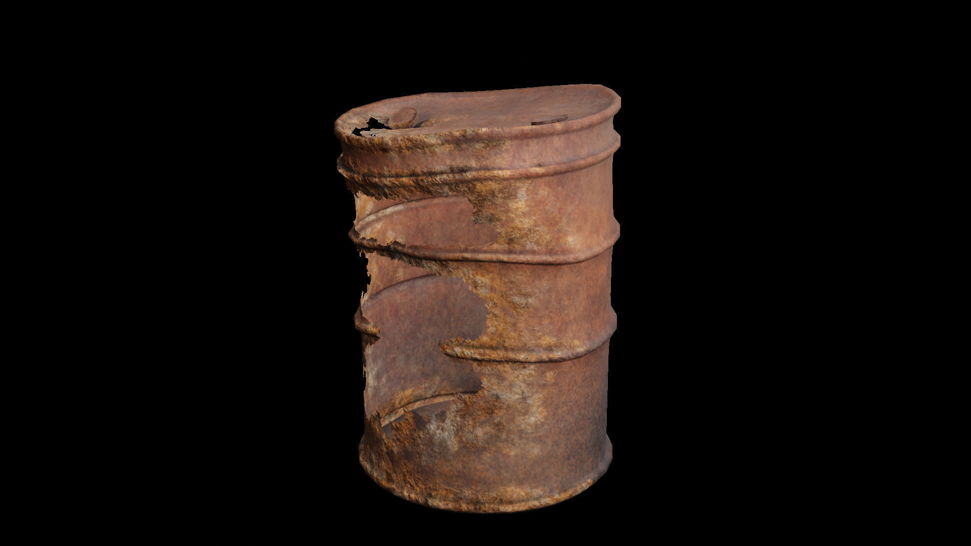 Extensive Barrel Collection Low-poly 3D model_34