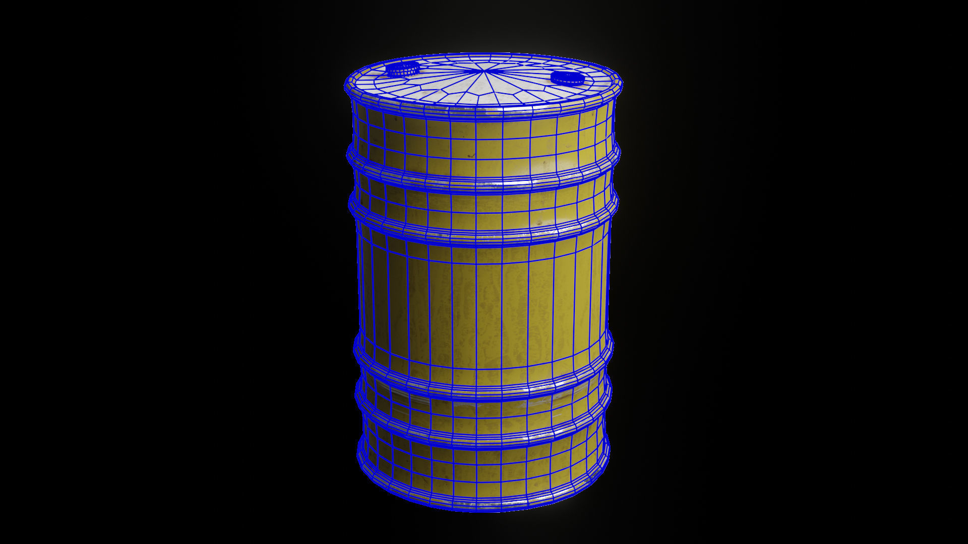 Extensive Barrel Collection Low-poly 3D model_71