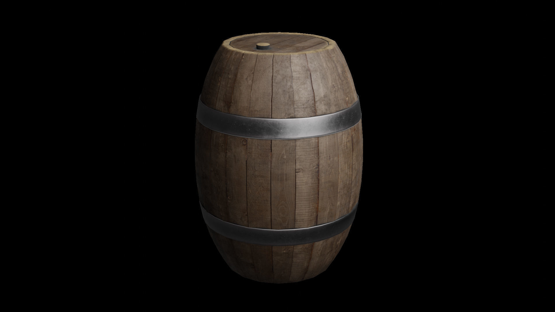 Extensive Barrel Collection Low-poly 3D model_2