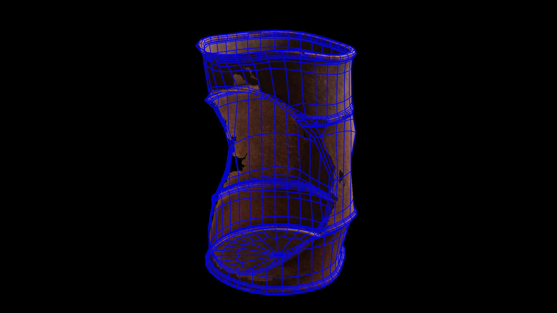 Extensive Barrel Collection Low-poly 3D model_31