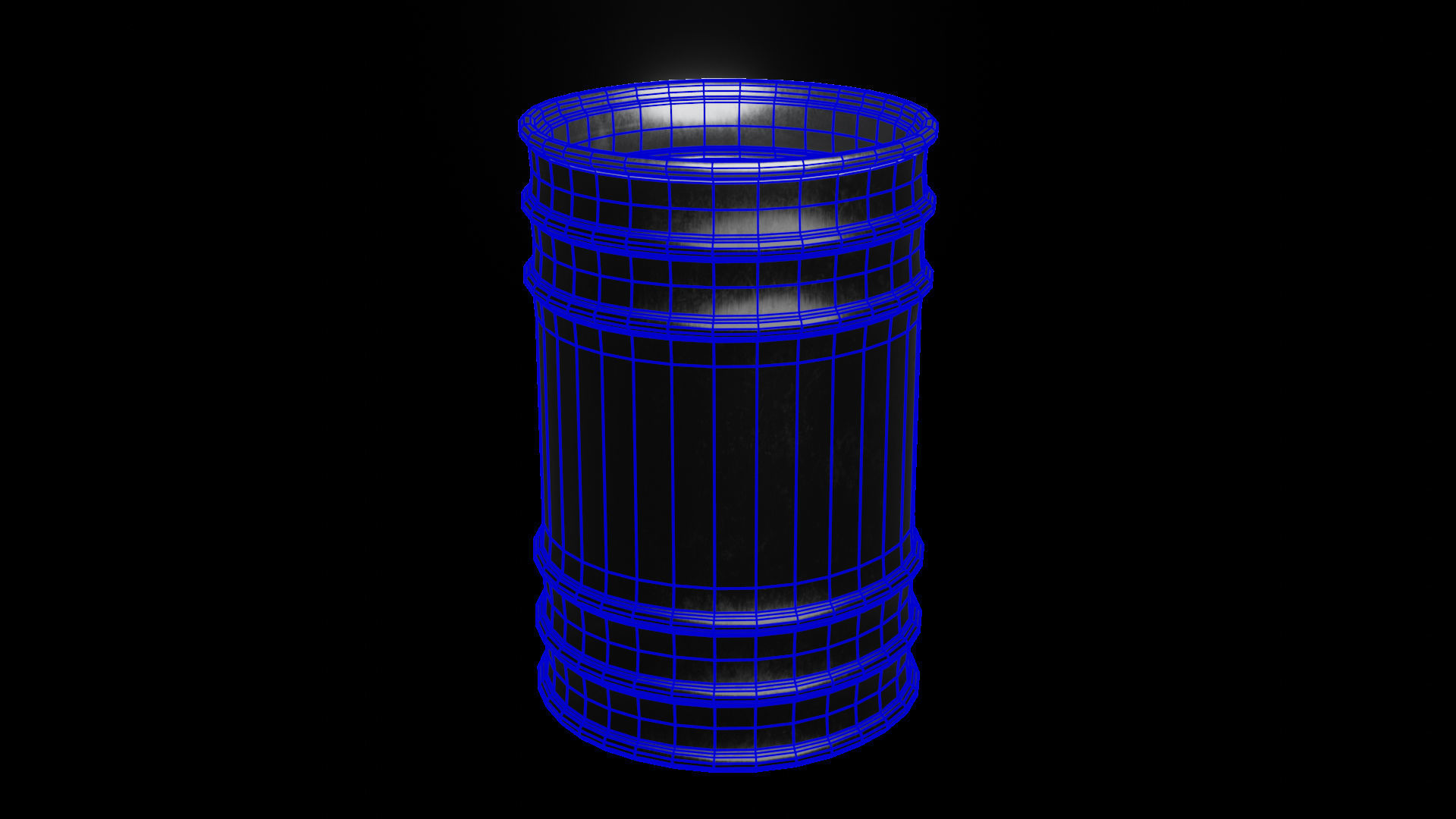 Extensive Barrel Collection Low-poly 3D model_51
