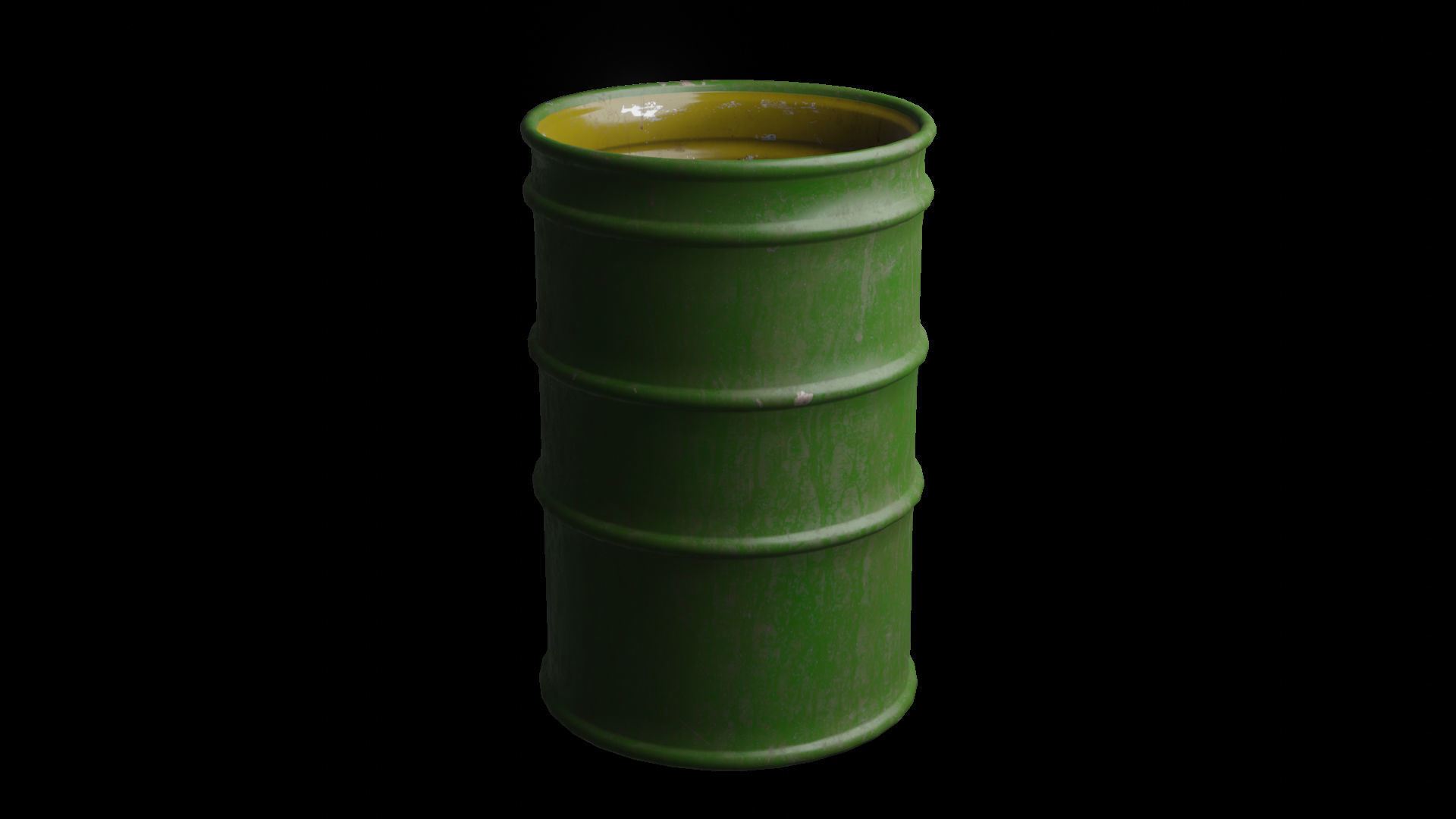Extensive Barrel Collection Low-poly 3D model_48