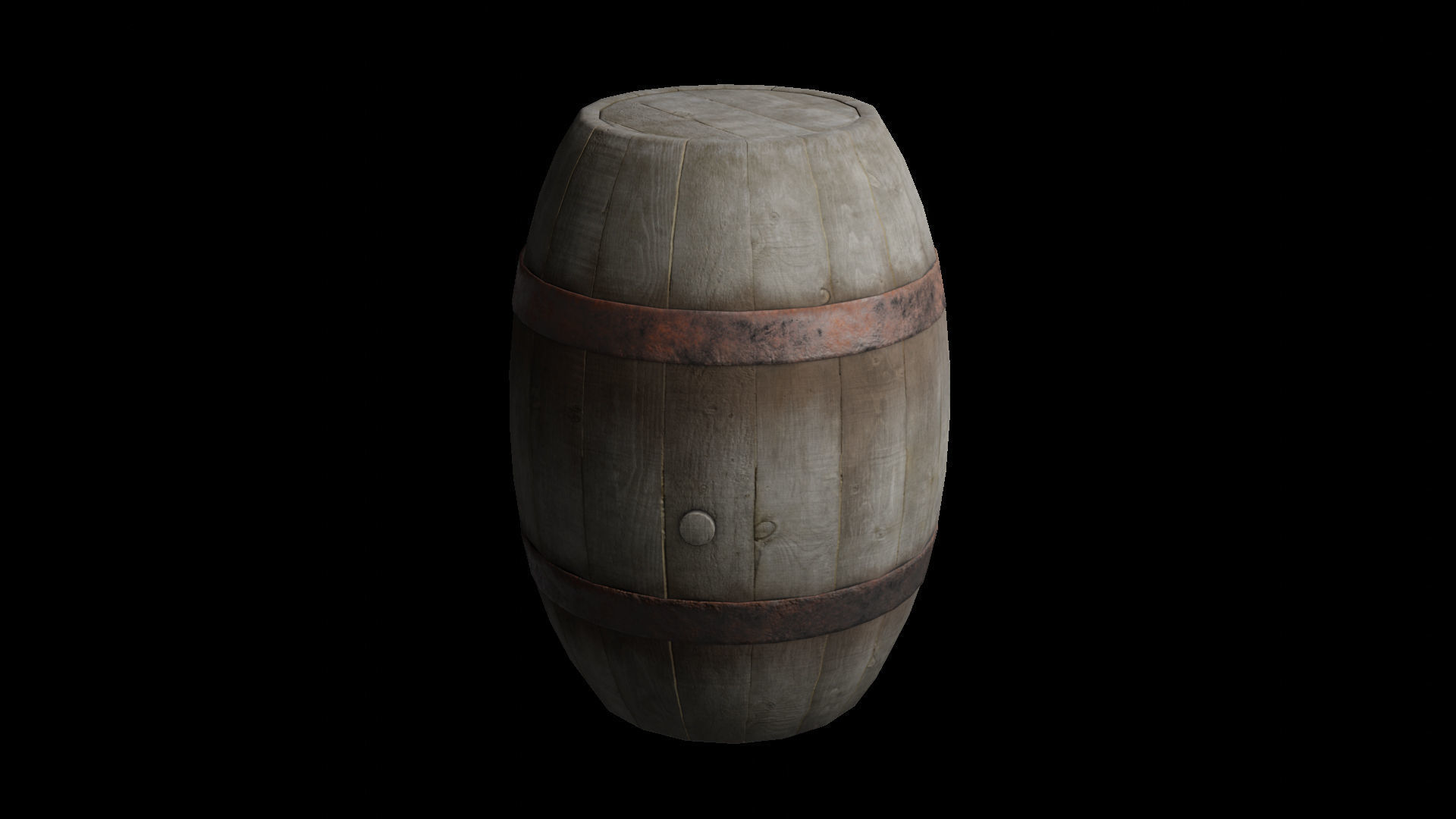 Extensive Barrel Collection Low-poly 3D model_4