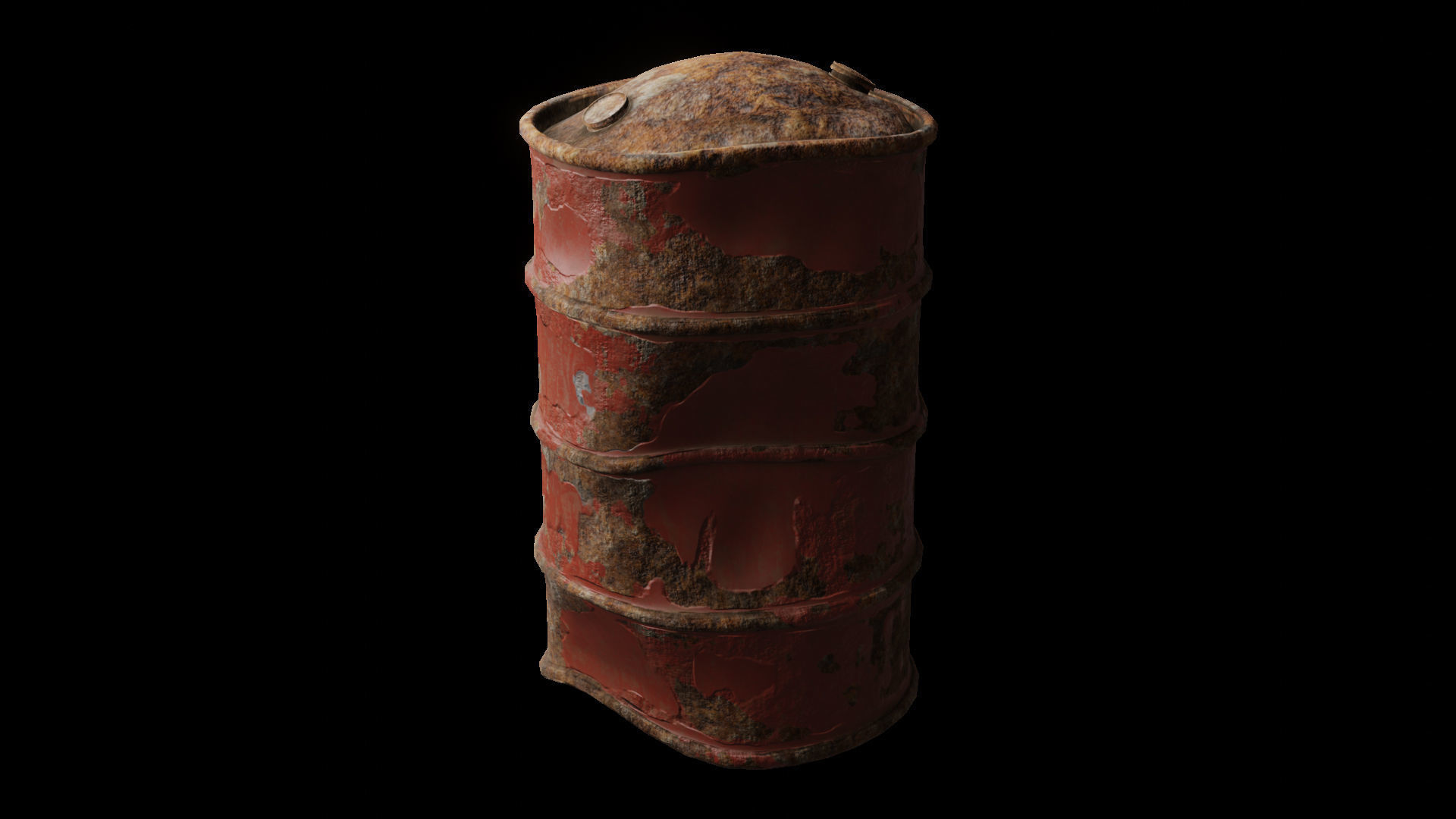 Extensive Barrel Collection Low-poly 3D model_18