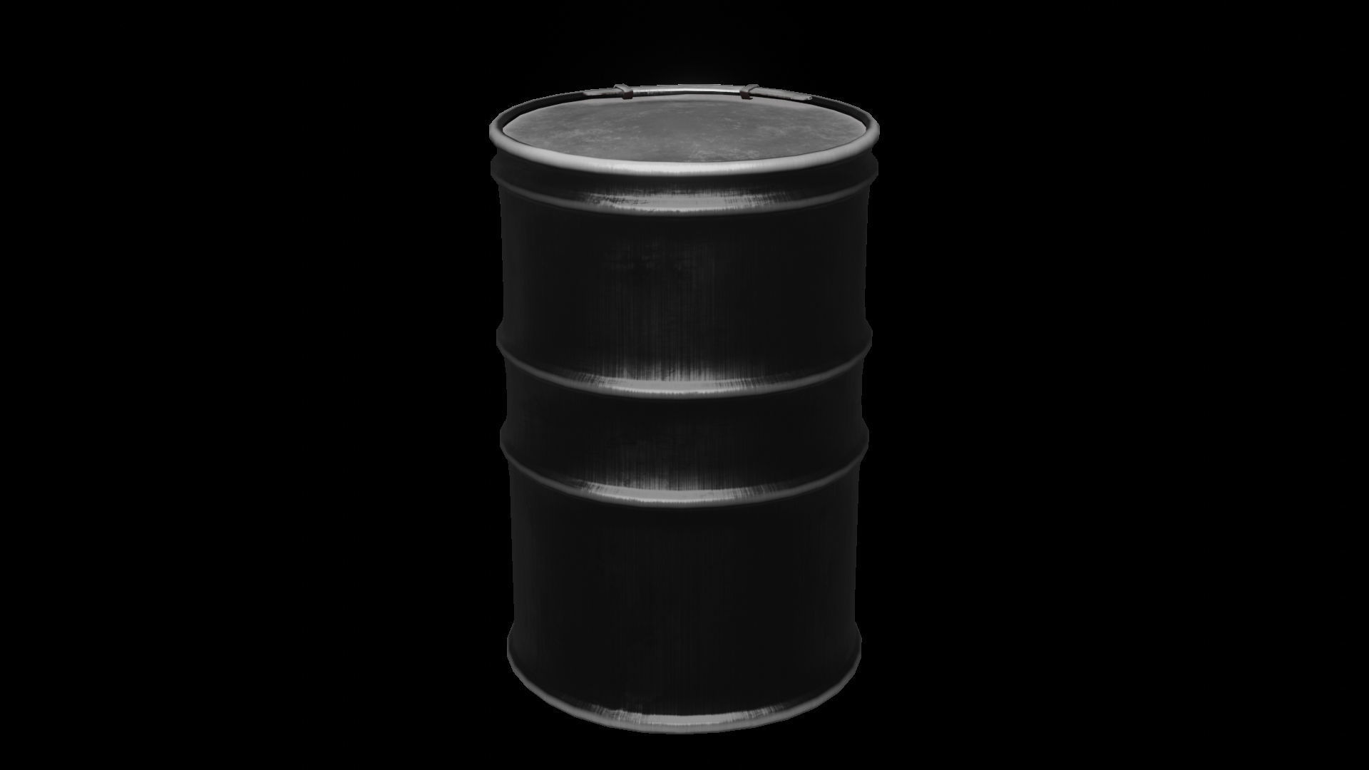 Extensive Barrel Collection Low-poly 3D model_66