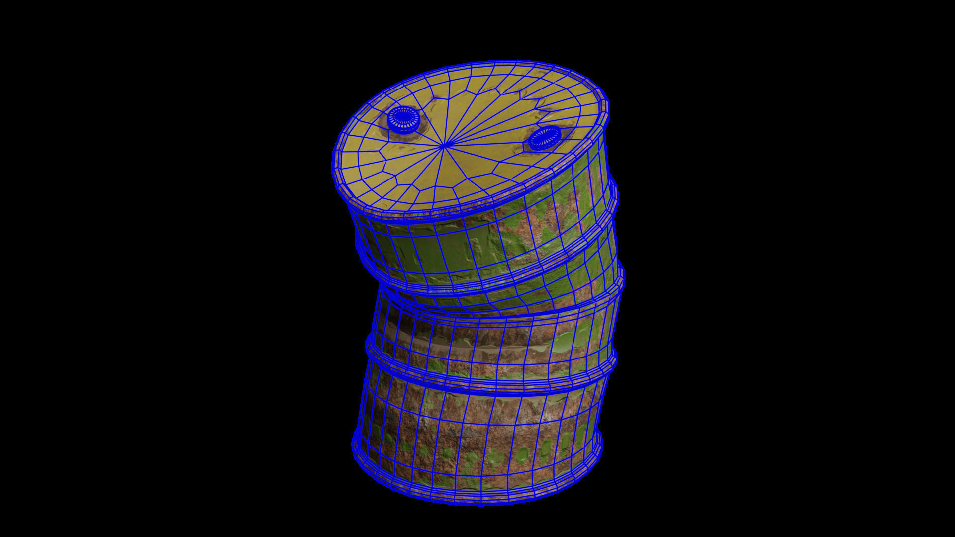 Extensive Barrel Collection Low-poly 3D model_21