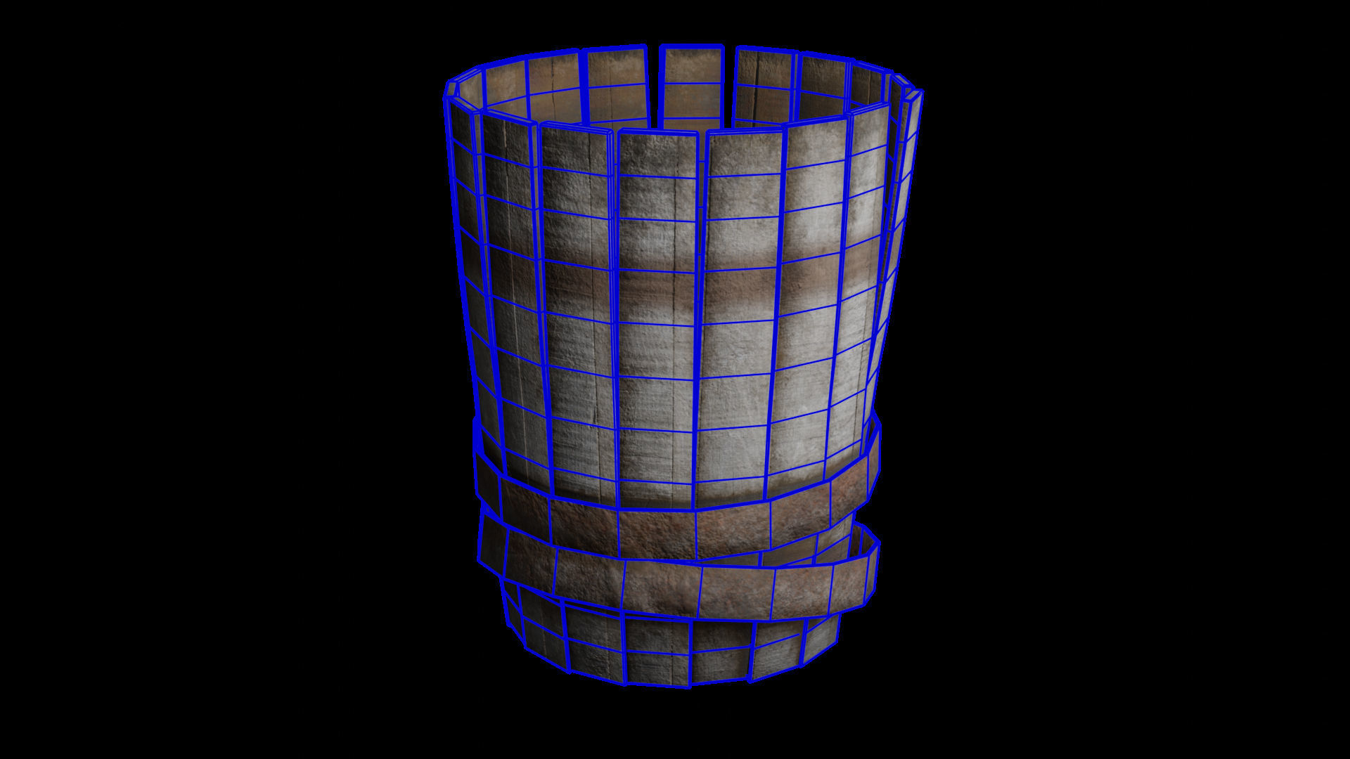 Extensive Barrel Collection Low-poly 3D model_15