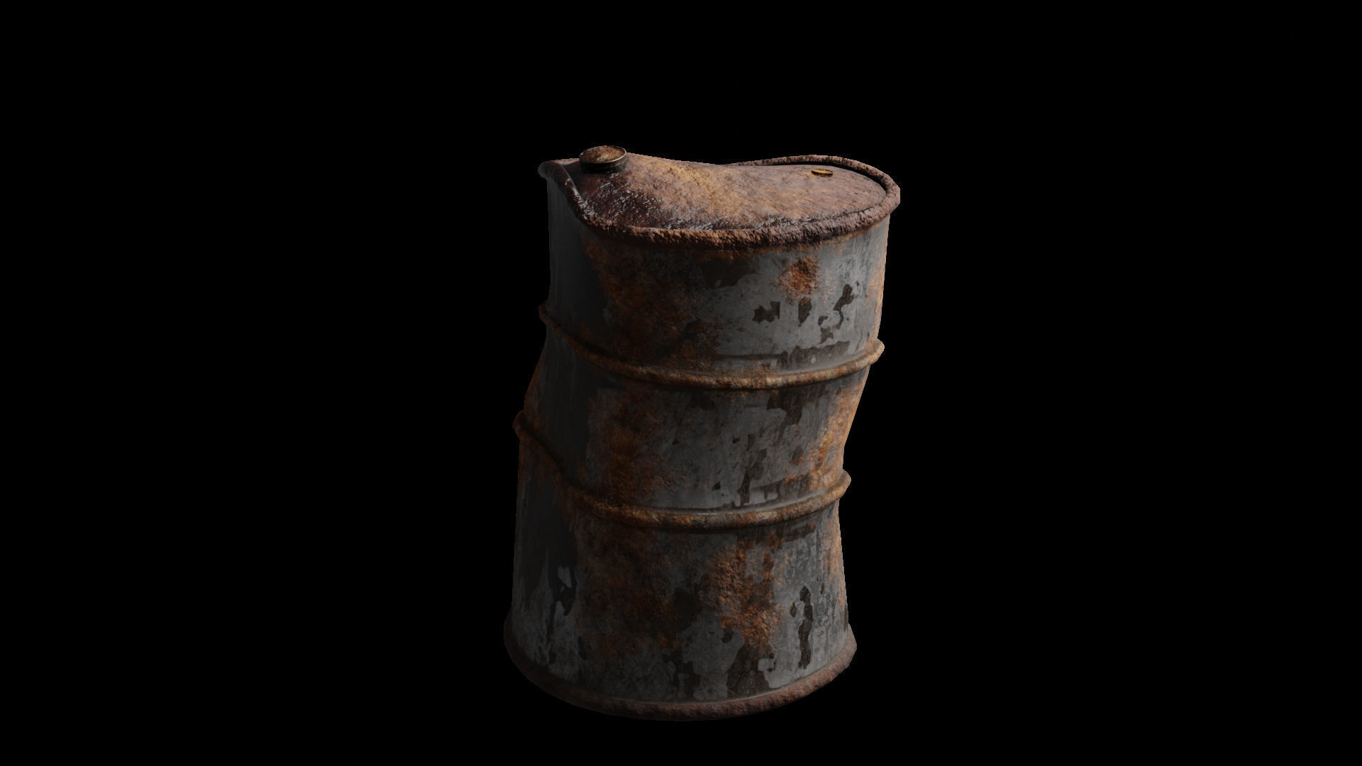 Extensive Barrel Collection Low-poly 3D model_24