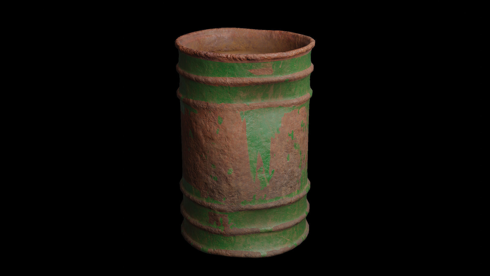Extensive Barrel Collection Low-poly 3D model_60