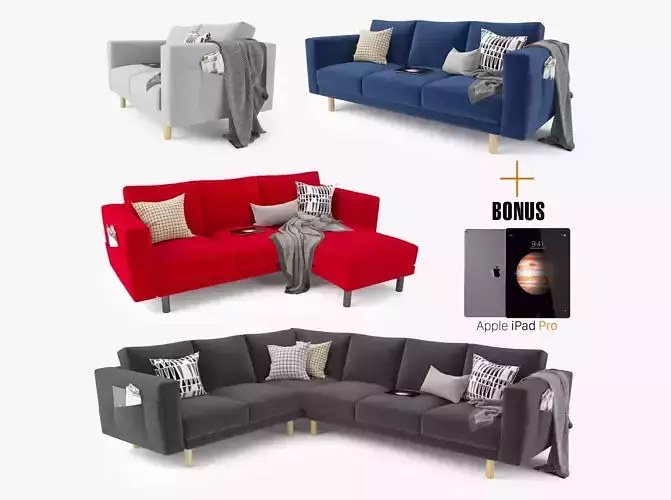 Modern Sofa Set 01