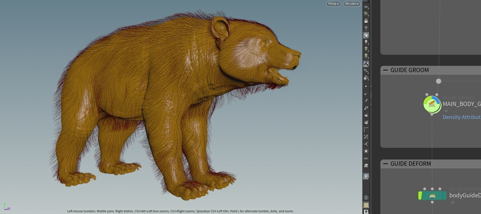 Giant Panda RIGGED 3D model_8