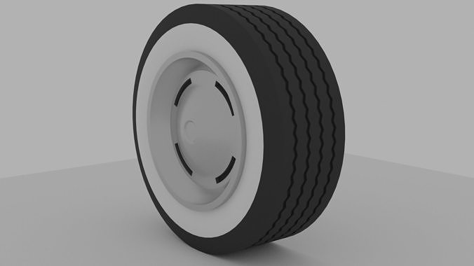 Antique Wheel 3D print model