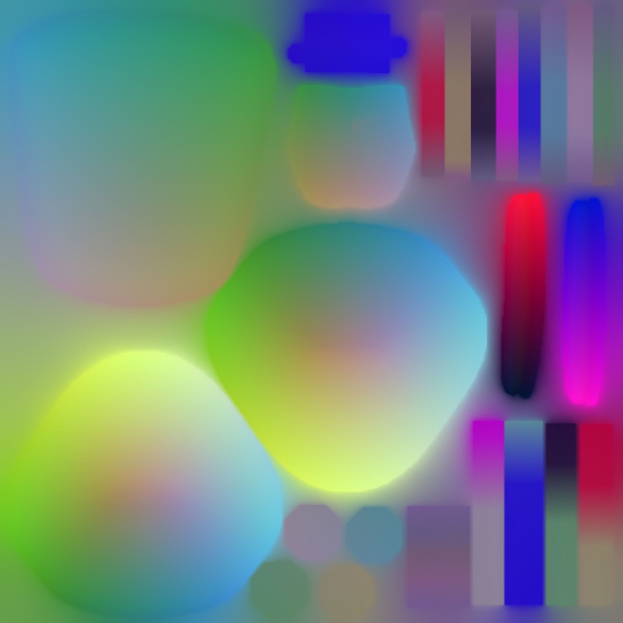 Classic Eames Chairs Low-poly 3D model_34