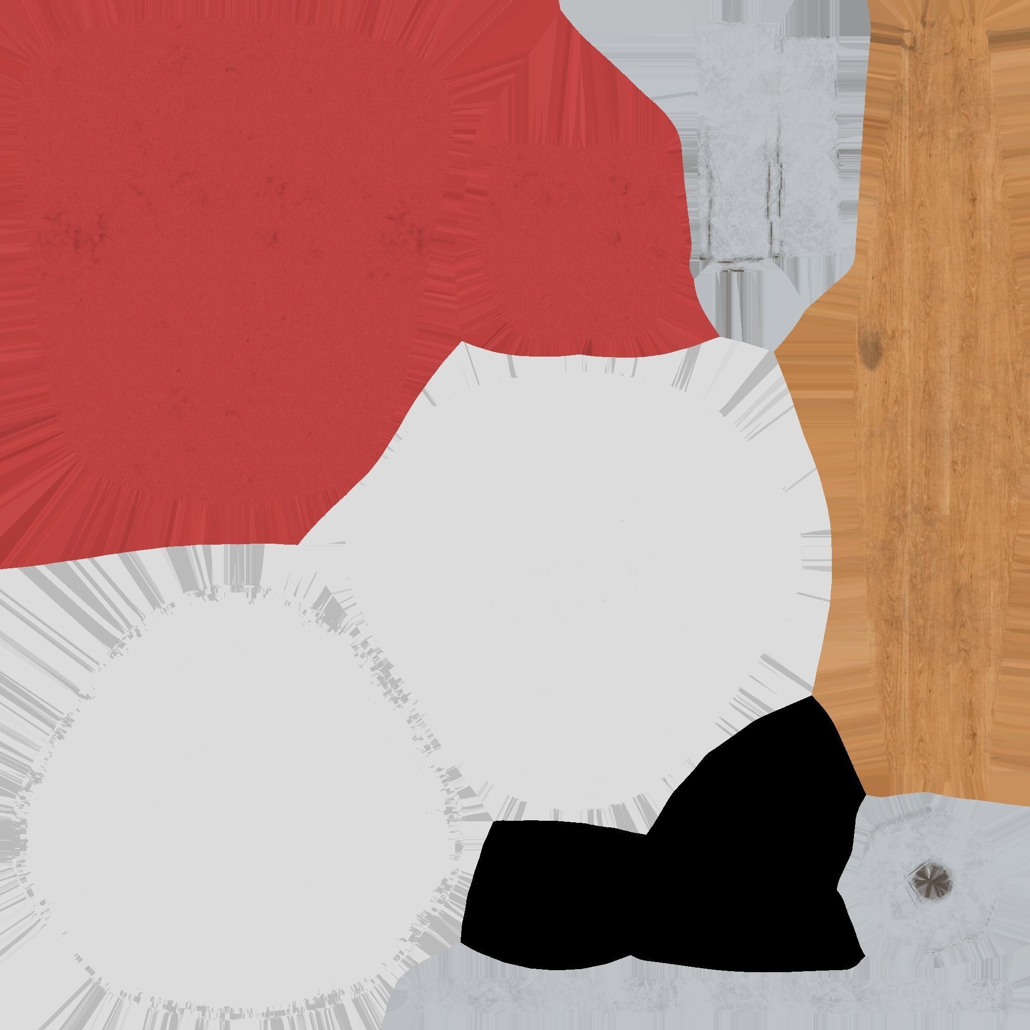 Classic Eames Chairs Low-poly 3D model_49