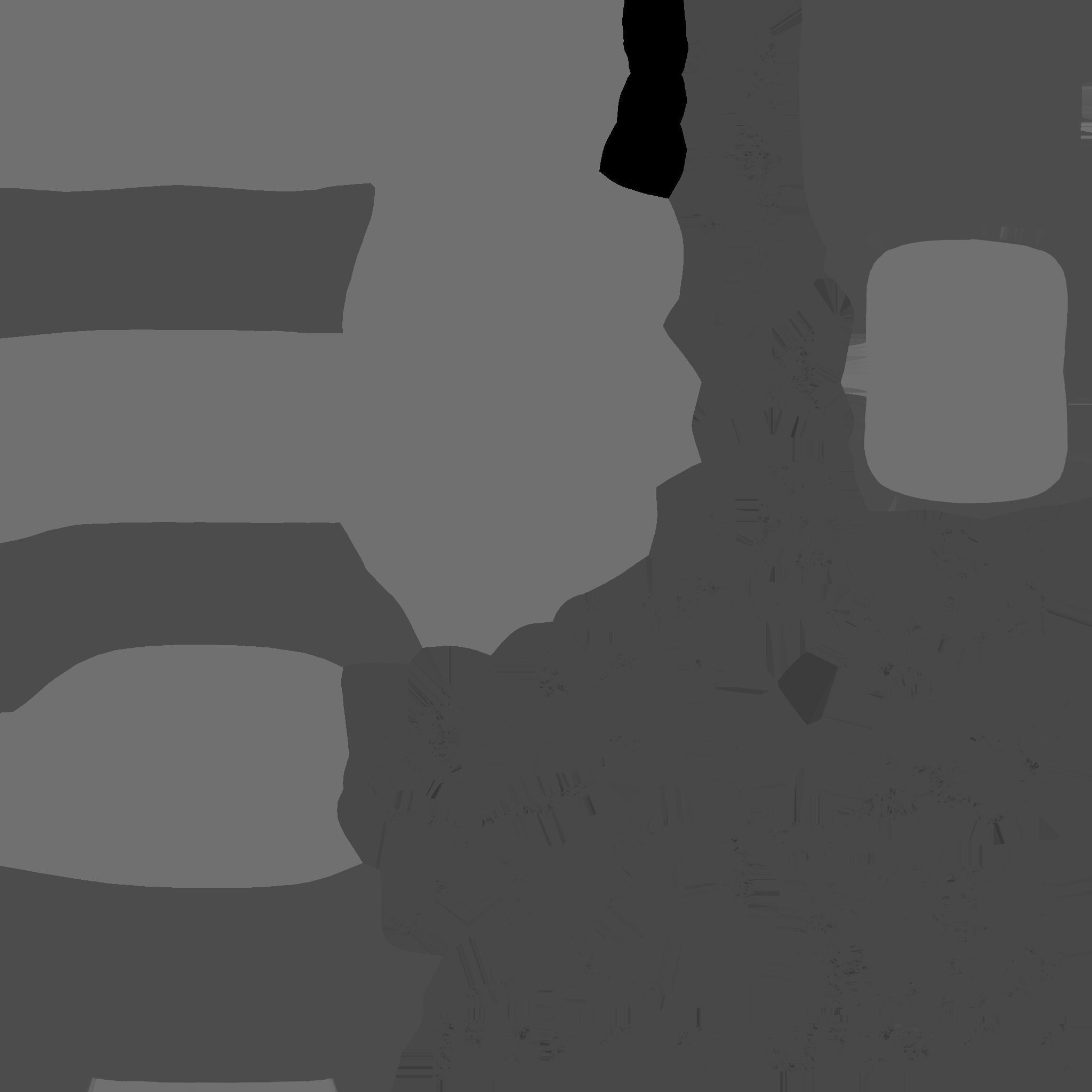 Classic Eames Chairs Low-poly 3D model_122