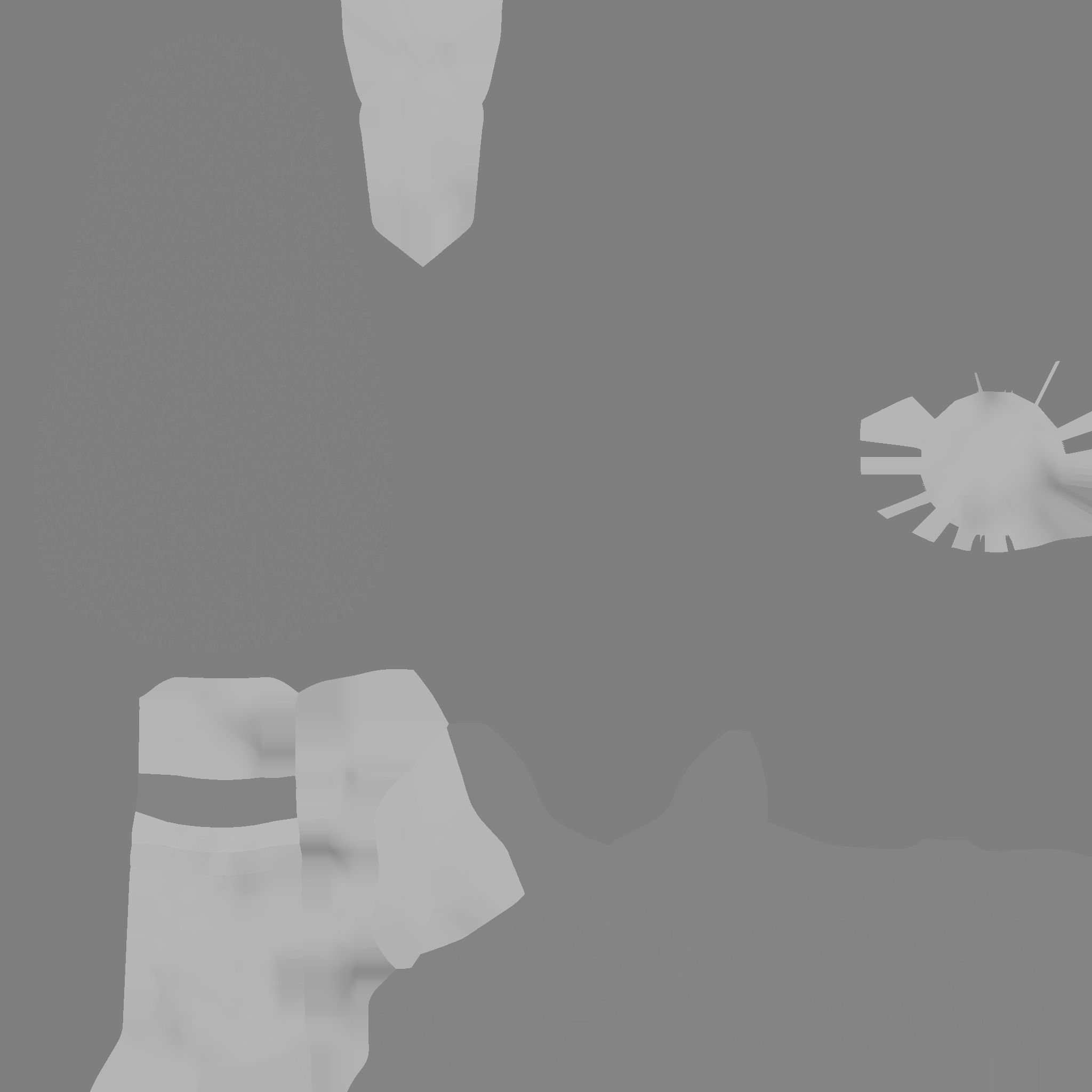 Classic Eames Chairs Low-poly 3D model_120