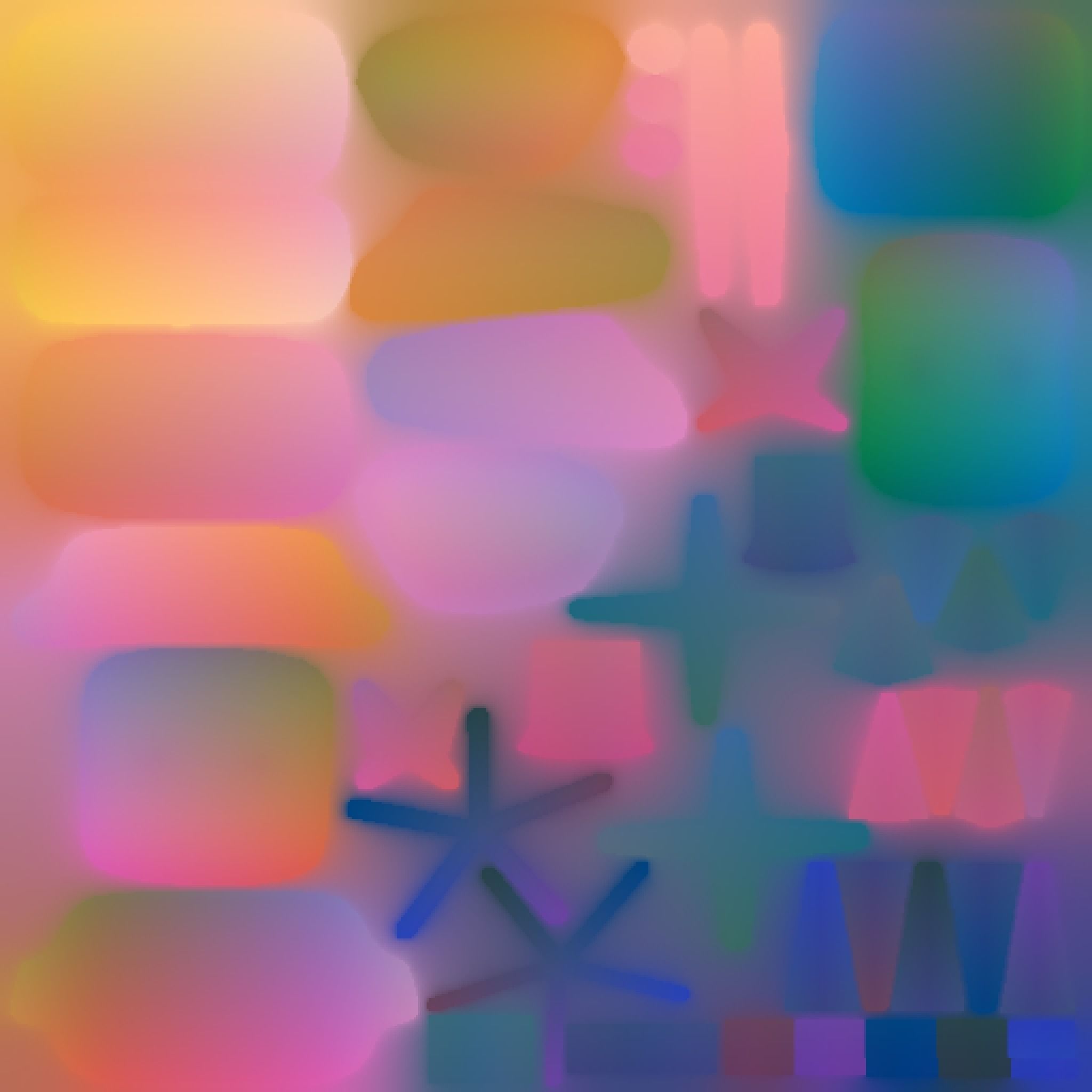 Classic Eames Chairs Low-poly 3D model_116