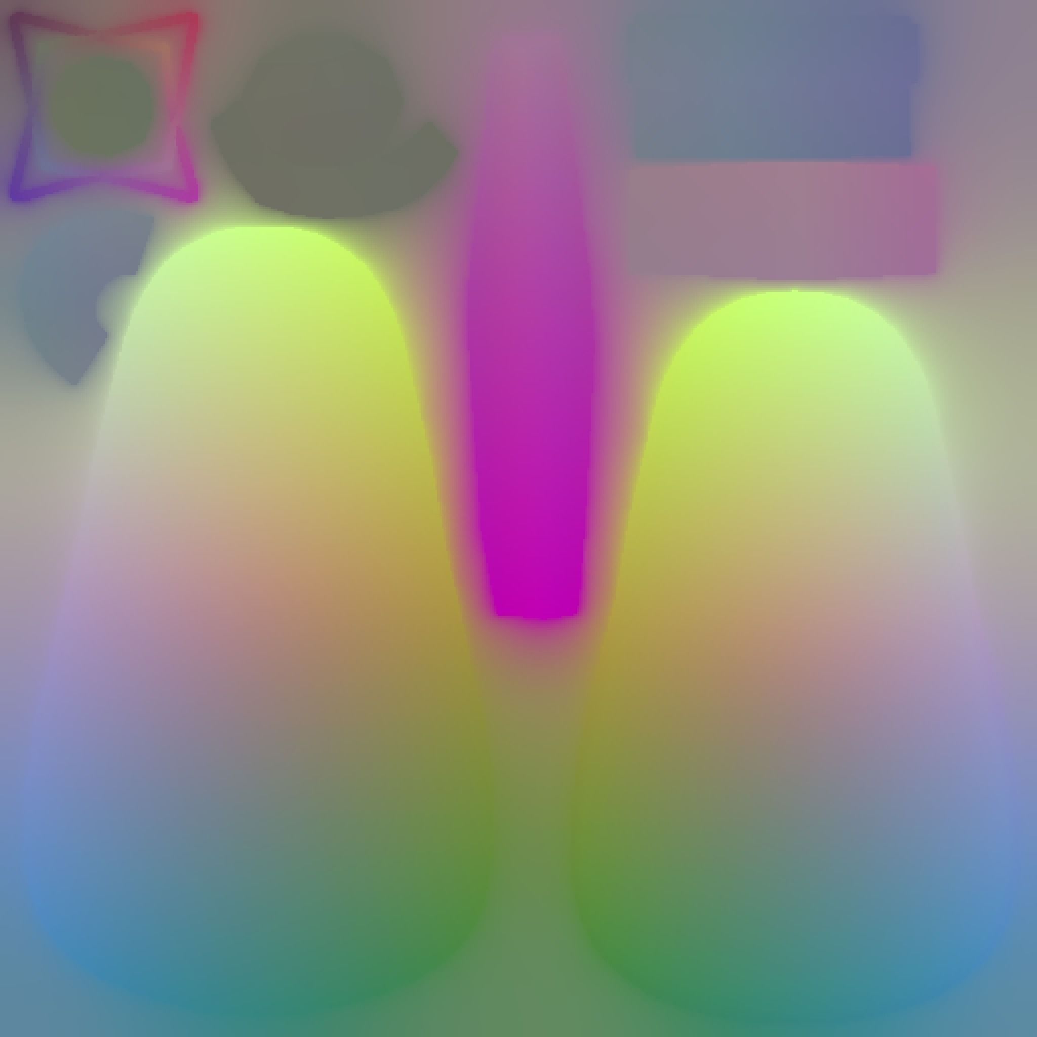 Classic Eames Chairs Low-poly 3D model_21