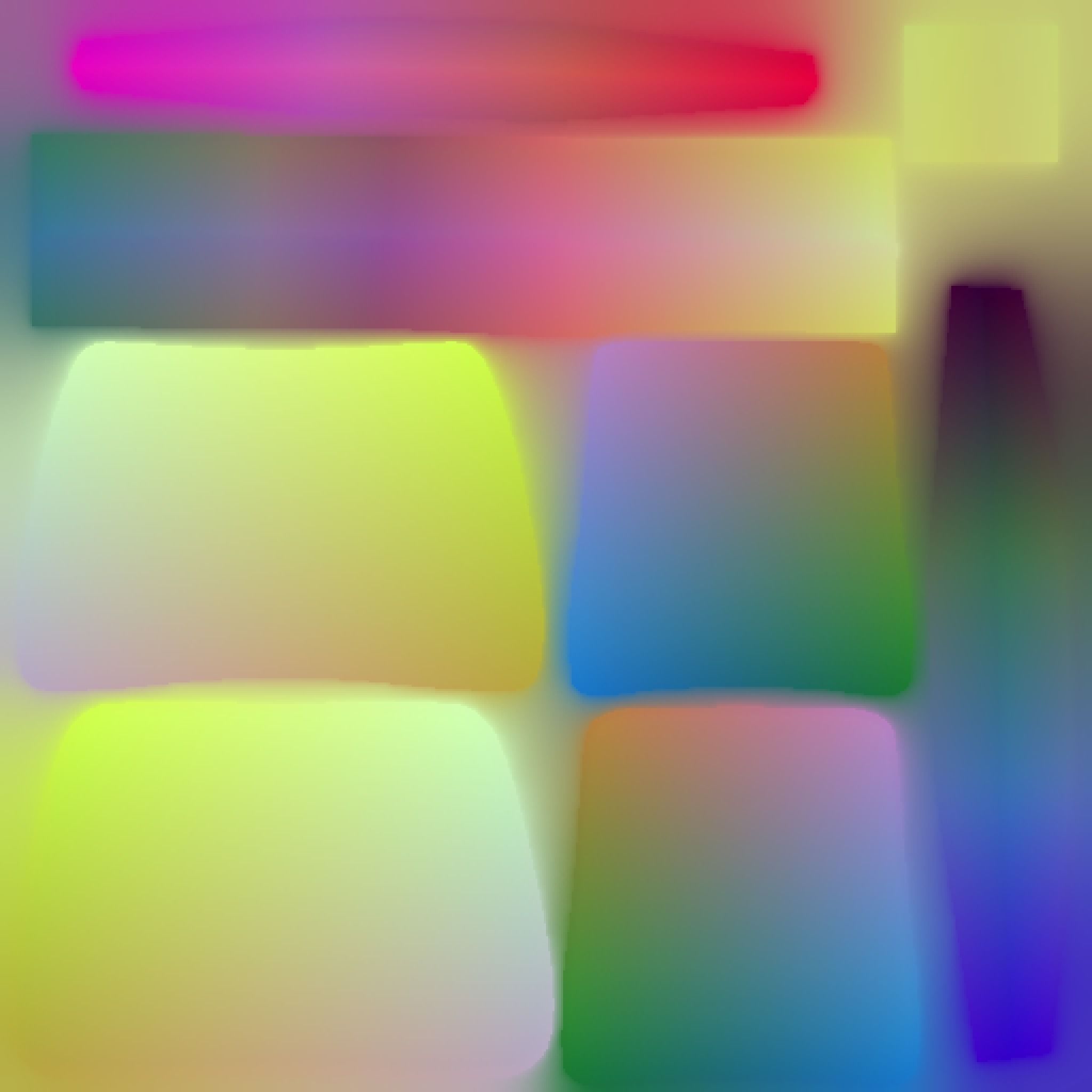 Classic Eames Chairs Low-poly 3D model_93