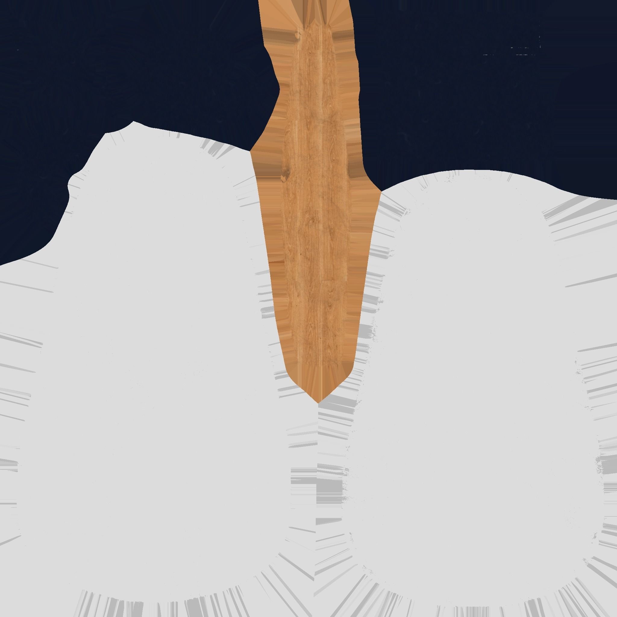 Classic Eames Chairs Low-poly 3D model_22