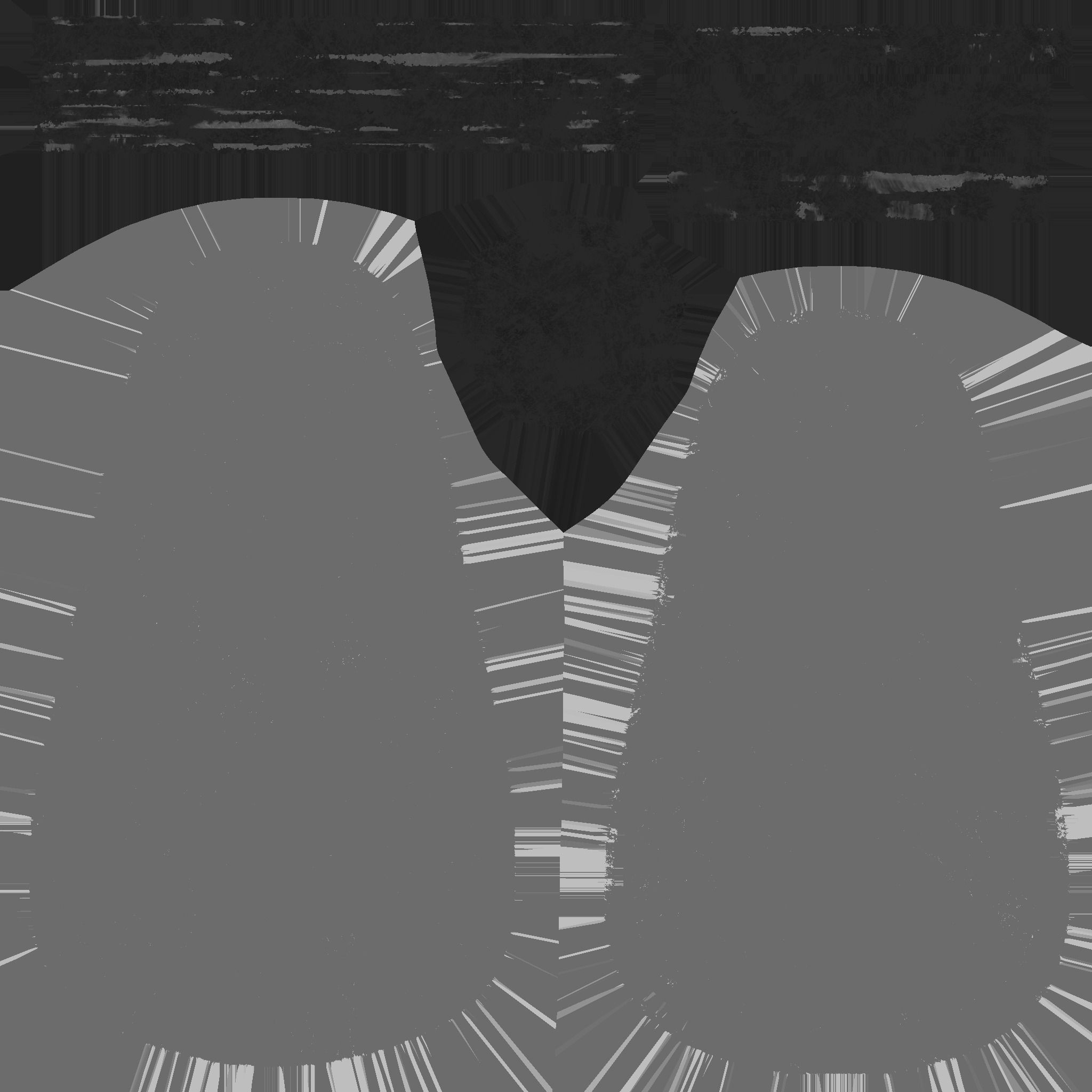 Classic Eames Chairs Low-poly 3D model_64