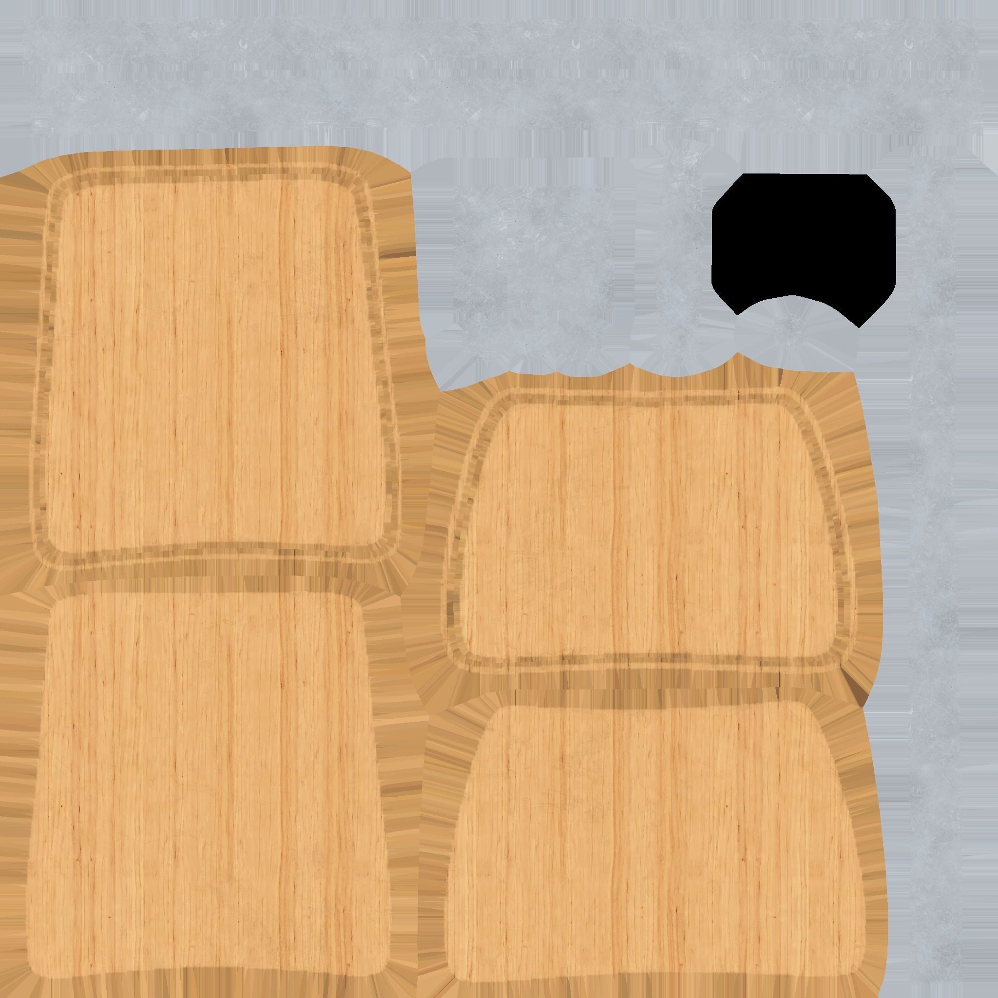 Classic Eames Chairs Low-poly 3D model_90