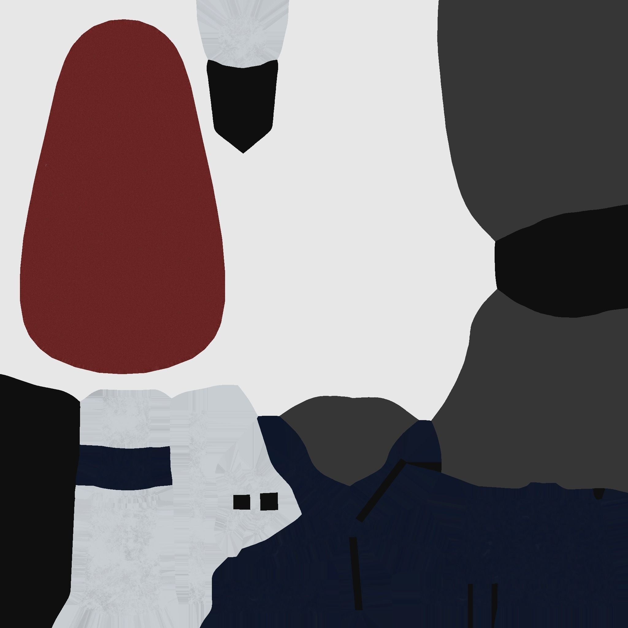 Classic Eames Chairs Low-poly 3D model_105