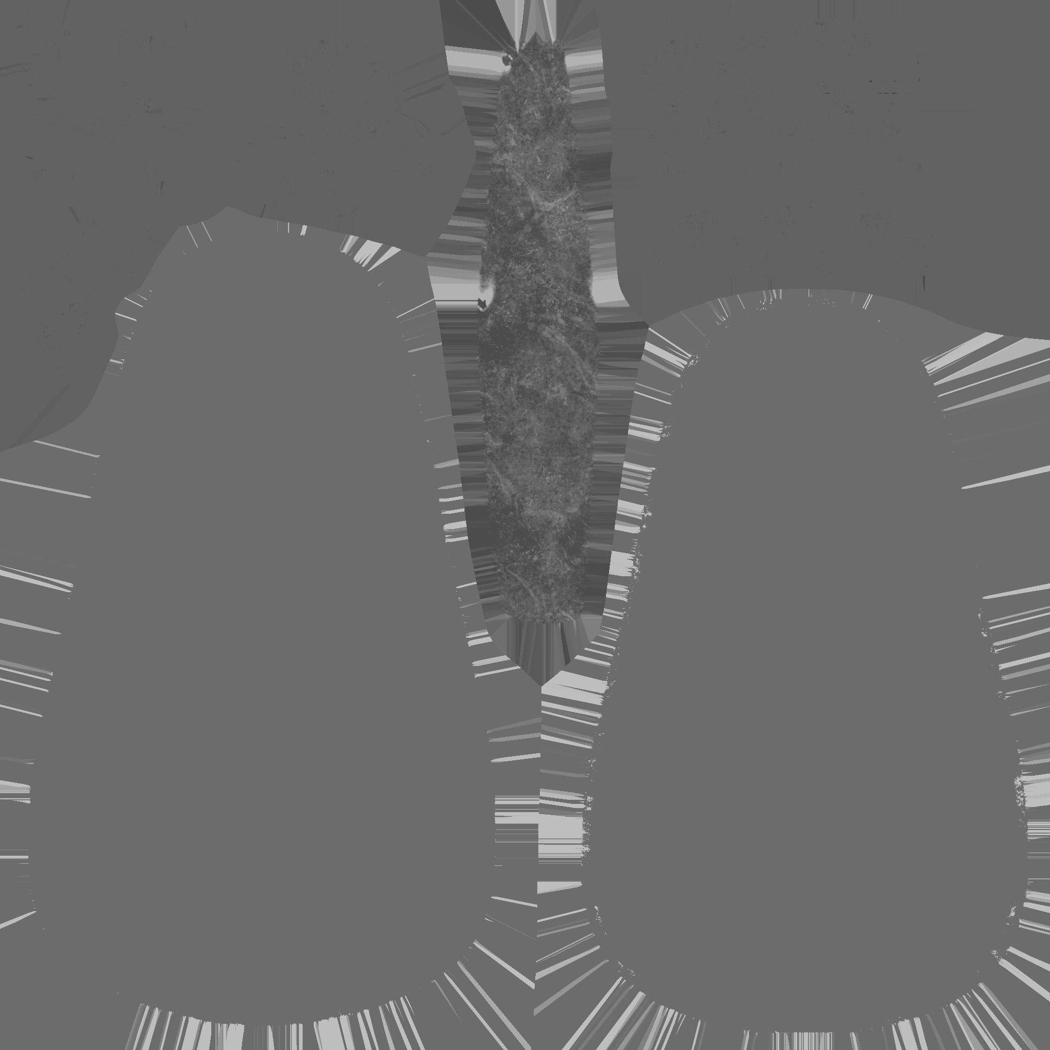 Classic Eames Chairs Low-poly 3D model_17