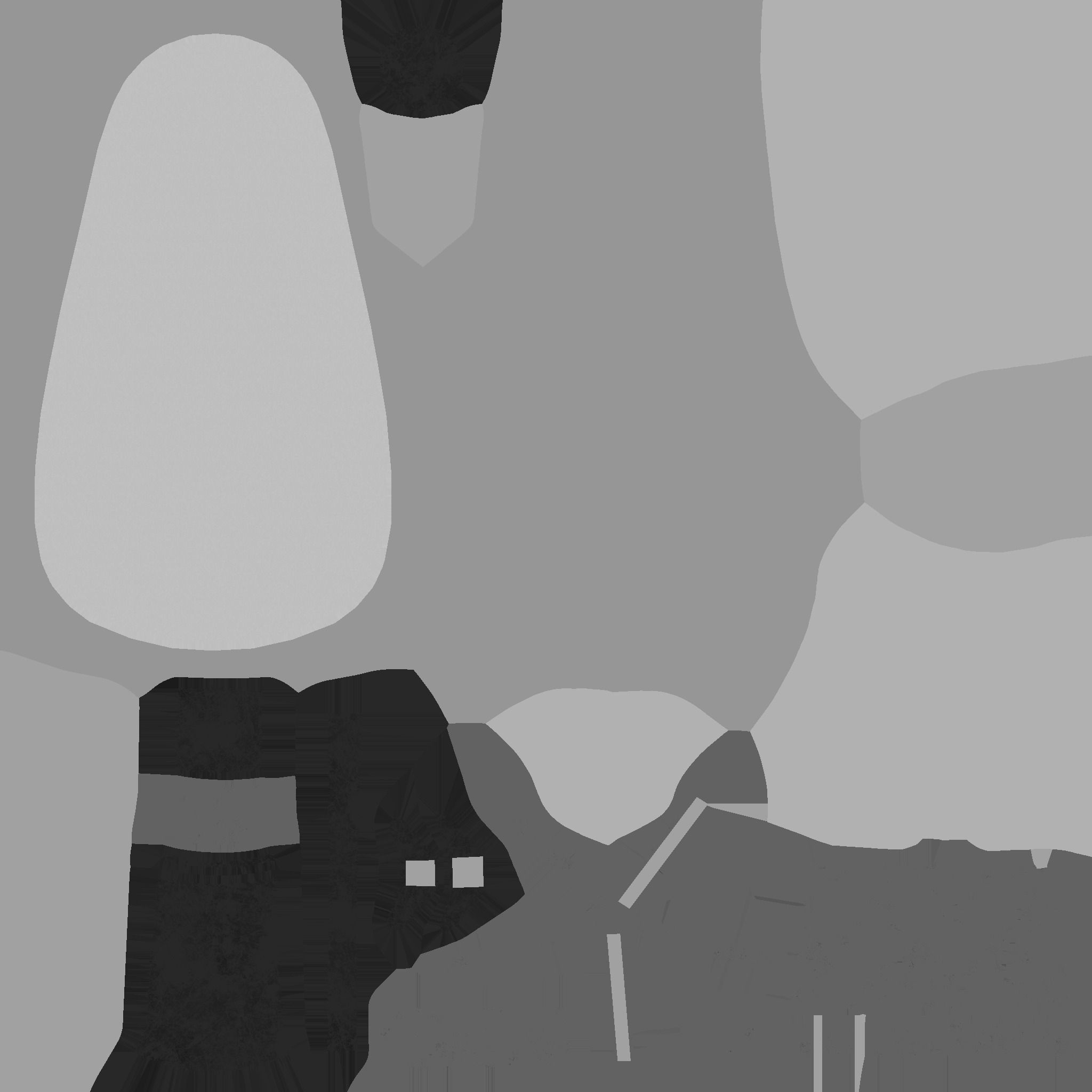 Classic Eames Chairs Low-poly 3D model_102