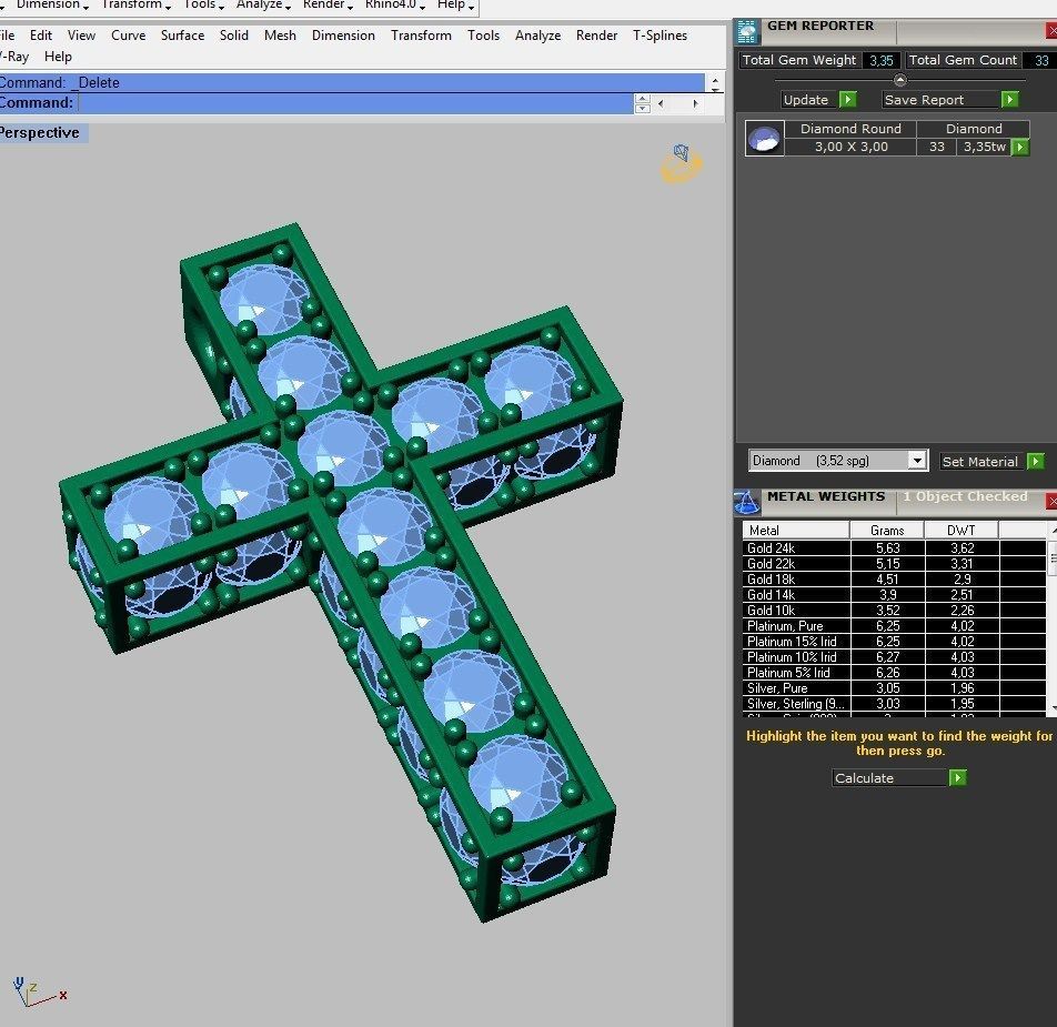 Cross ready for 3d print 3D print model_4