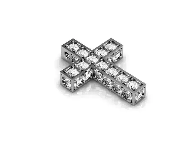 Cross ready for 3d print