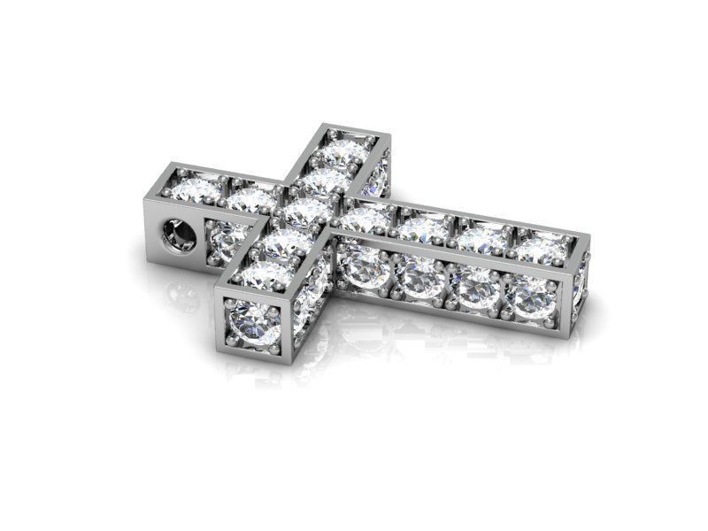 Cross ready for 3d print 3D print model_1