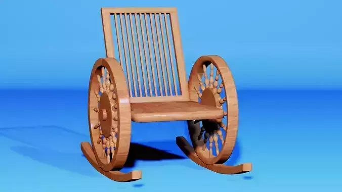 wood rocking chair