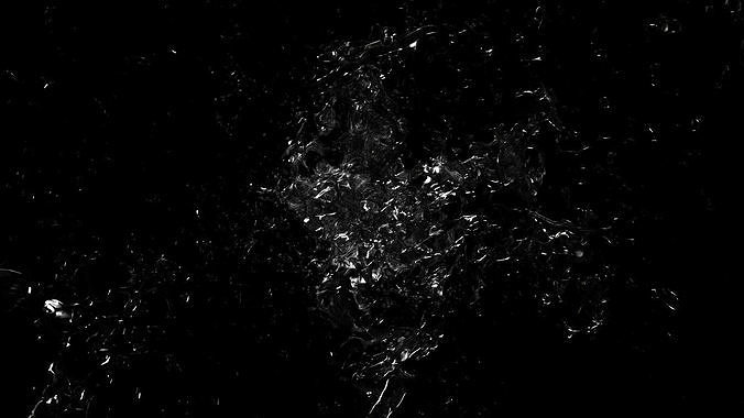 WaterFX background with light shining 3D model