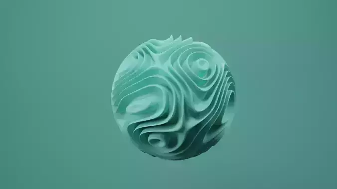animated fluid ball